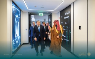 معالي وزير الشؤون الداخلية في جمهورية كازاخستان الفريق يرزان سابربيكوفيتش زار اليوم جامعة نايف العربية