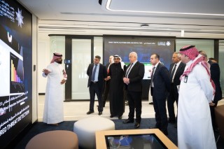 قام معالي وزير الداخلية الفلسطيني زياد محمود محمد هب الريح يوم الثلاثاء 10 فبراير بزيارة إلى جامعة نايف العربية